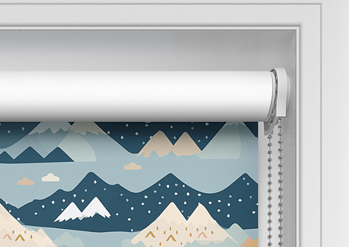 Serene Summit, Frost - Twist&Fit Roller Blind - Image 10